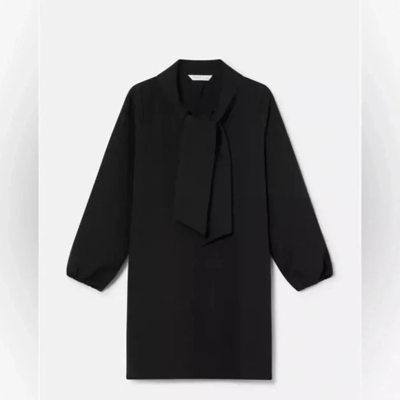 Compania Fantastica Black Cravate Dress NWT - Picture 9 of 9